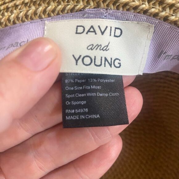 David and Young hat sun hat big floppy - Picture 7 of 7